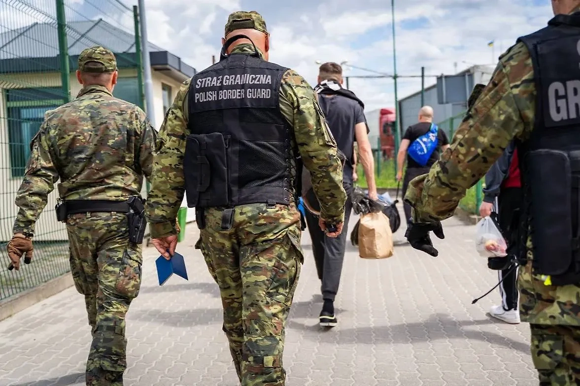 Польские пограничники. Обложка © Straż Graniczna