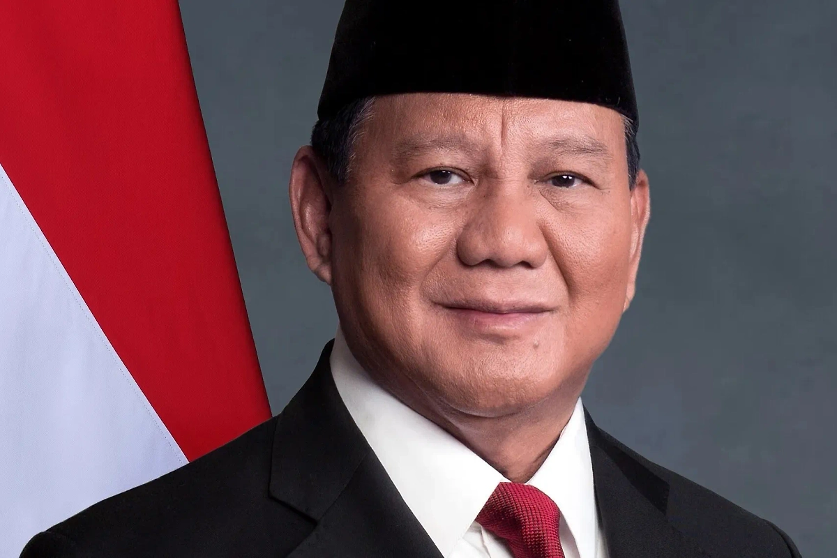 Президент Индонезии Прабово Субианто. Обложка © Wikipedia 