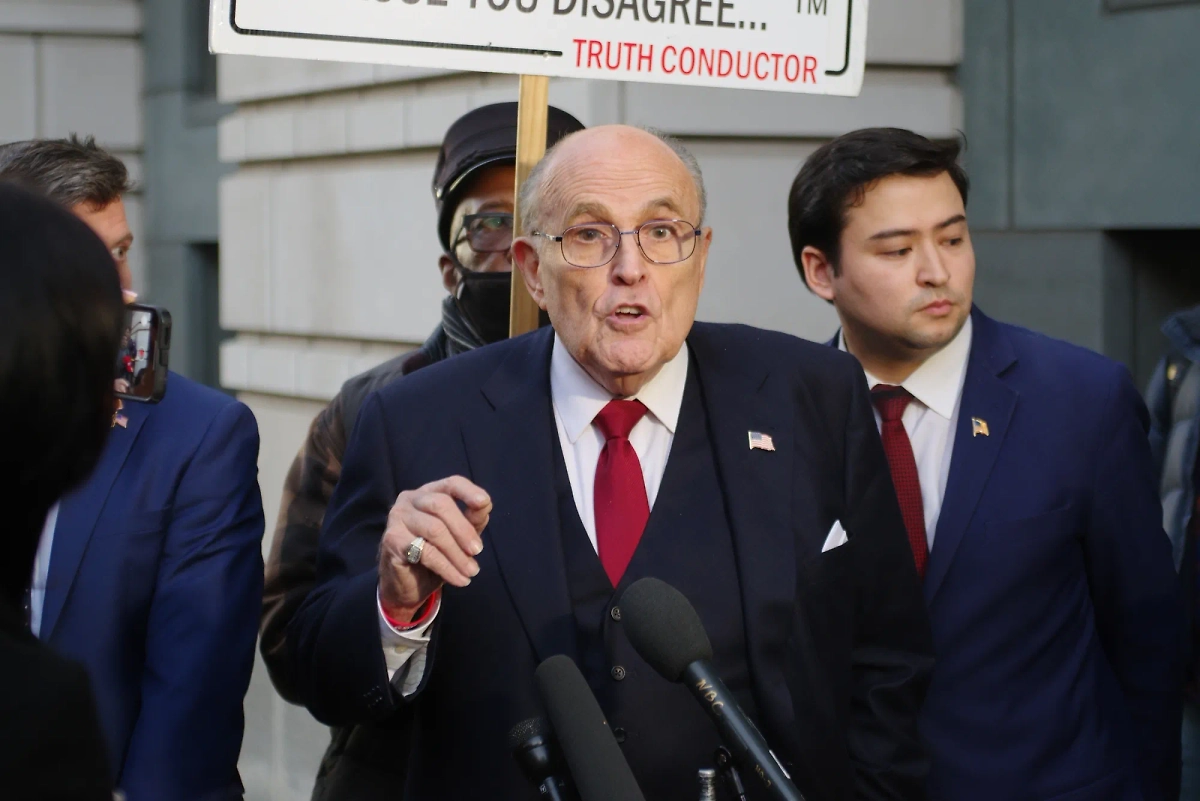 Руди Джулиани. Обложка © Shutterstock / FOTODOM / Philip Yabut