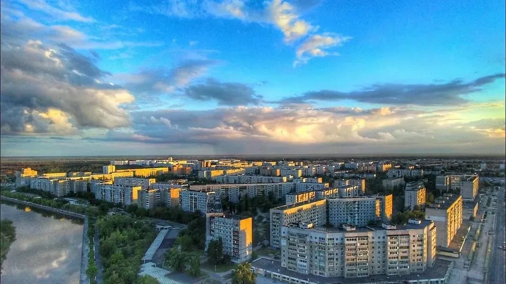 Вид на Энергодар. Обложка © Telegram / Евгений Балицкий