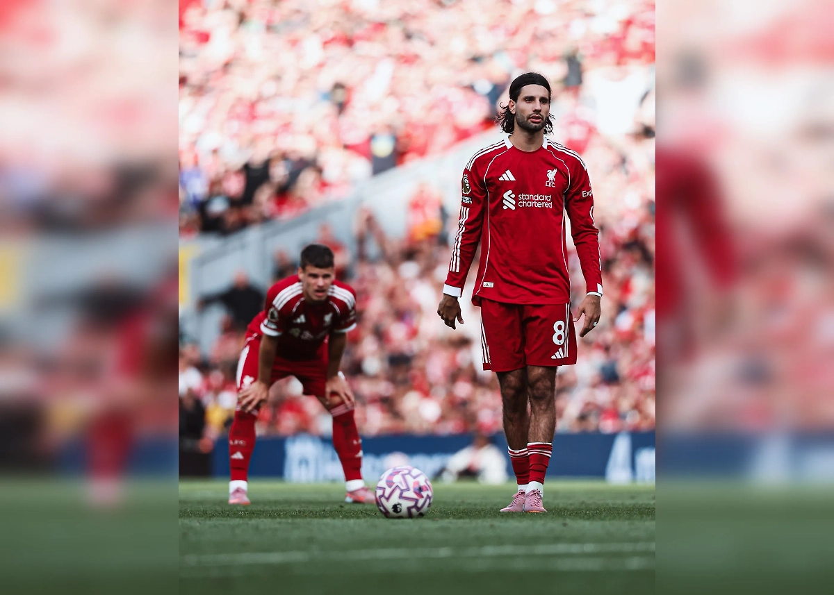 Автор победного гола Доминик Собослаи. Обложка © X / Liverpool FC