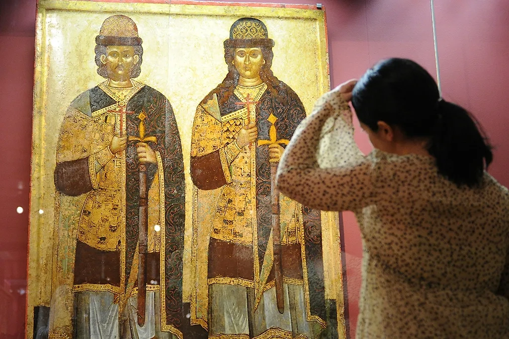 День святых благоверных Бориса и Глеба произойдёт в начале августа. Фото © ТАСС / Александра Мудрац