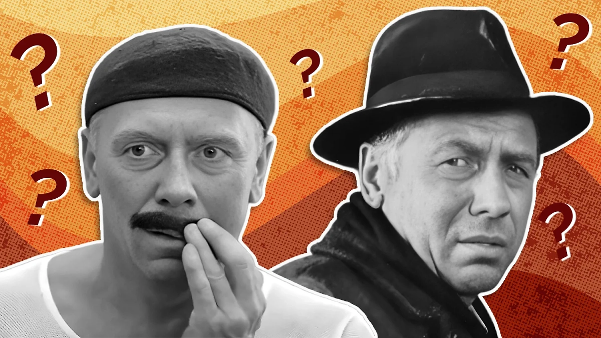 Коллаж © Life.ru. Обложка © «Бриллиантовая рука», режиссёр Леонид Гайдай, сценаристы Леонид Гайдай, Яков Костюковский, Морис Слободской, © «Белорусский вокзал», режиссёр Андрей Смирнов, сценарист Вадим Трунин / Kinopoisk, © Freepik / memetsaputra