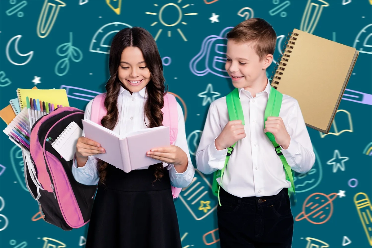 Школьные принадлежности 2025: актуальные цены и советы. Коллаж © Life.ru. Обложка © Shutterstock / FOTODOM / Roman Samborskyi, © Freepik