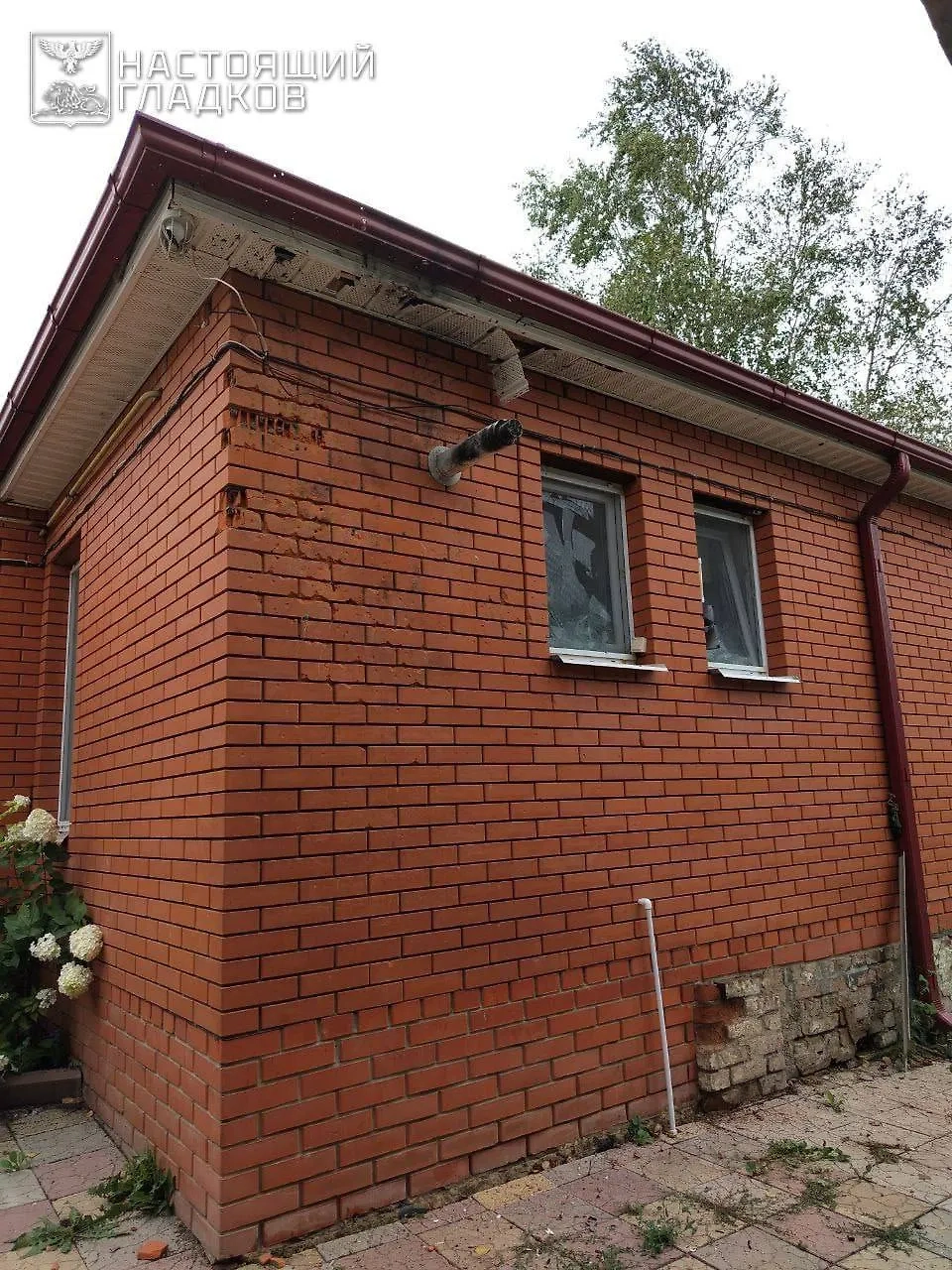 Последствия атаки ВСУ на Белгородскую область. Фото © Telegram / Настоящий Гладков