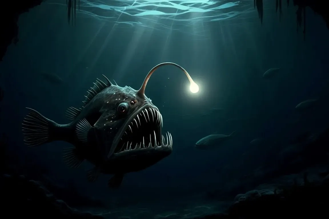 Этот представитель страшной фауны обитает на дне морском. Фото © Shutterstock AI