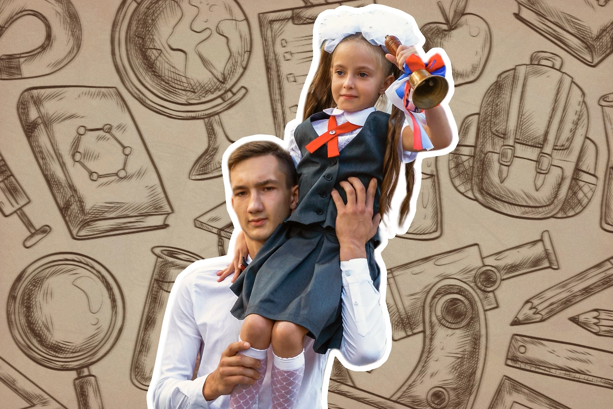 Можно ли пропустить линейку 1 сентября — что за это будет? Обложка © коллаж © Life.ru,  © Shutterstock / FOTODOM / WR studio, © Freepik