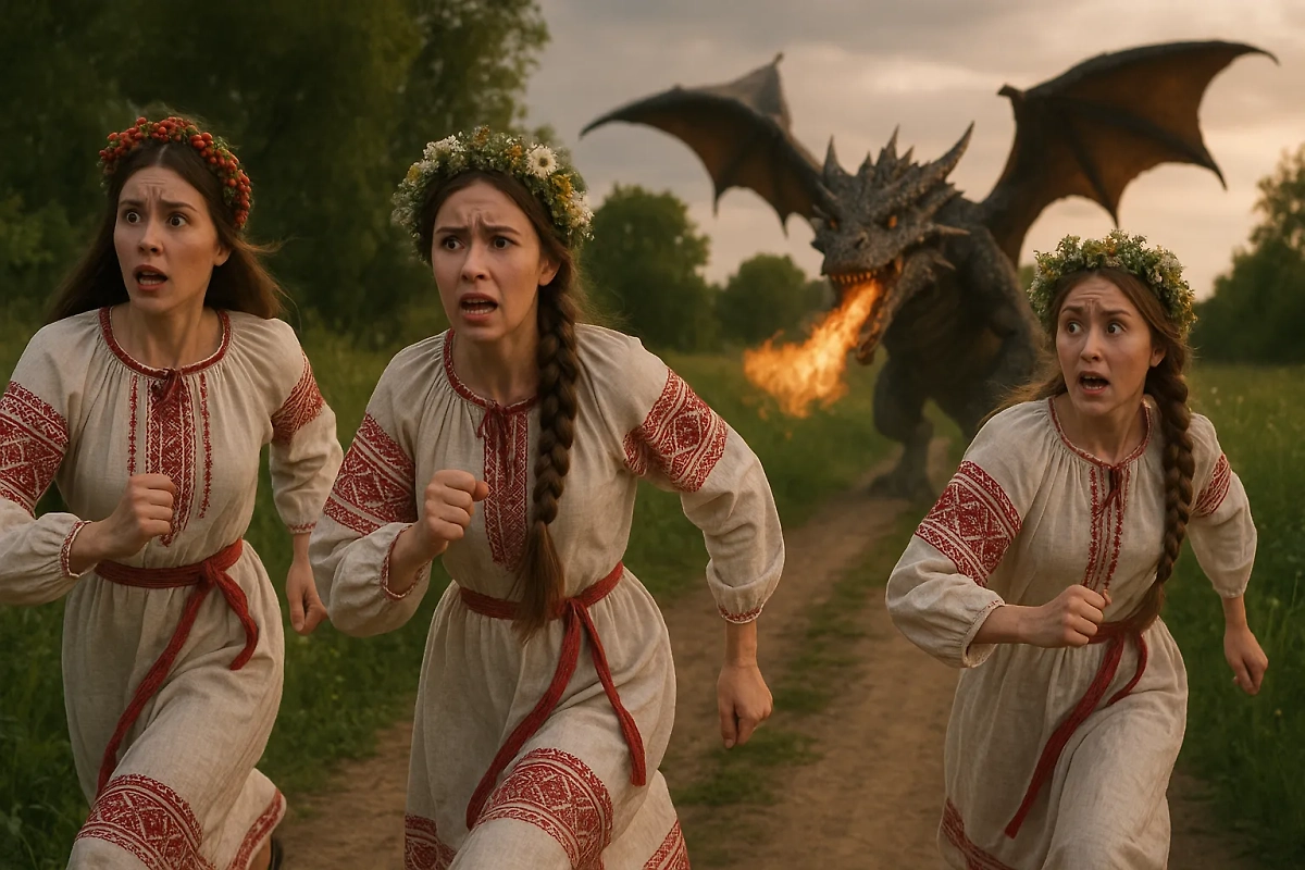 Скоро День Змея по славянскому календарю. Славянский календарь — это такой, по которому жили наши предки полторы тысячи лет назад. Обложка © ChatGPT