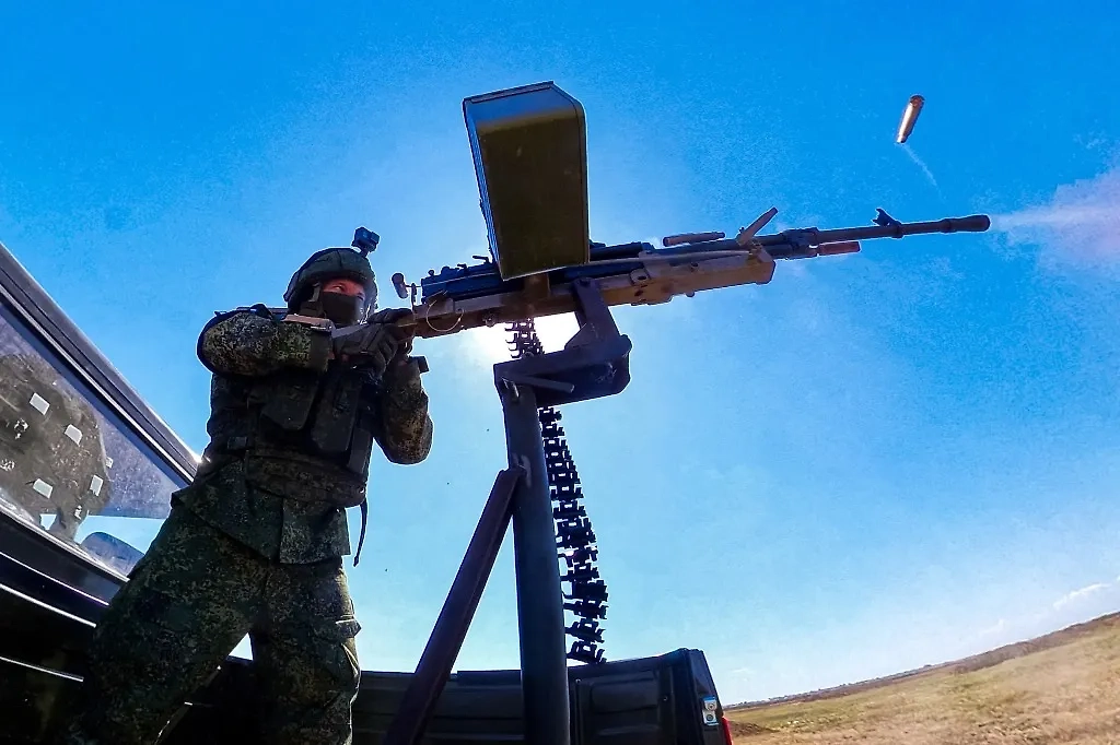 Армия России уничтожает позиции ВСУ у Константиновки. Обложка © ТАСС / Алексей Коновалов