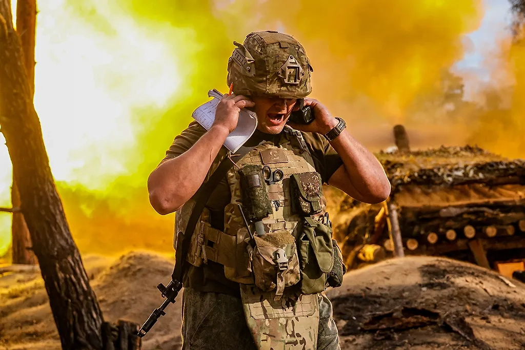 Армия России разбивает позиции ВСУ в Донецкой Народной Республике. Обложка © ТАСС / Алексей Коновалов