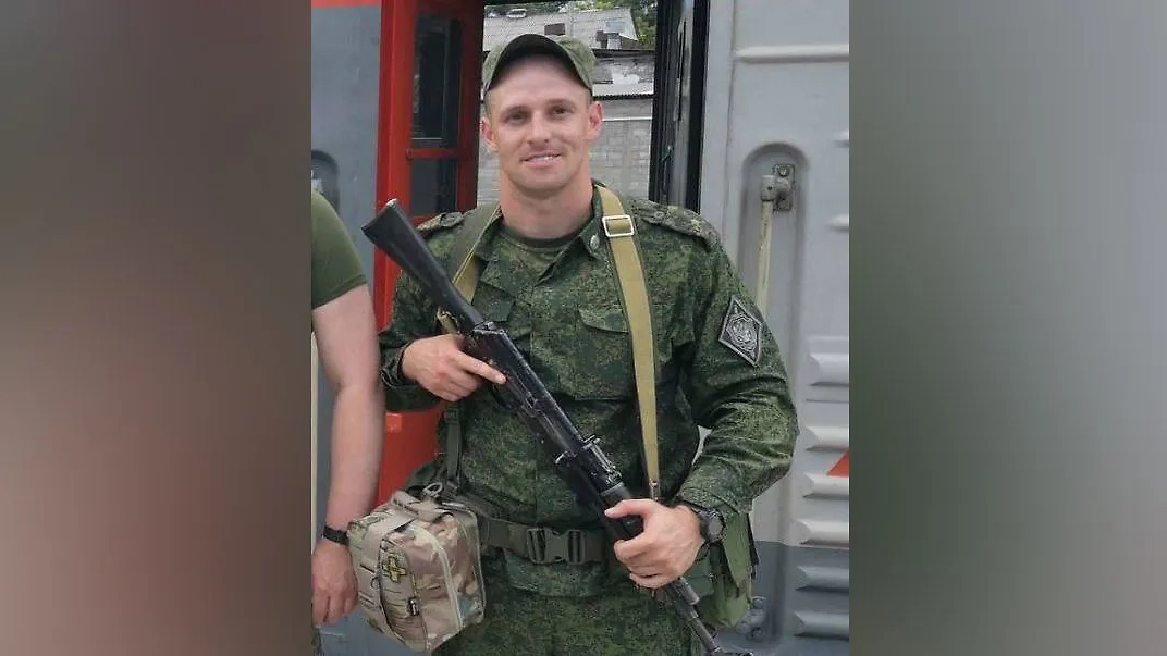 Майор Юрий Смолкотин. Фото © «Месть доброй воли»