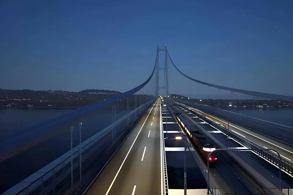 Макет моста. Фото © Stretto di Messina