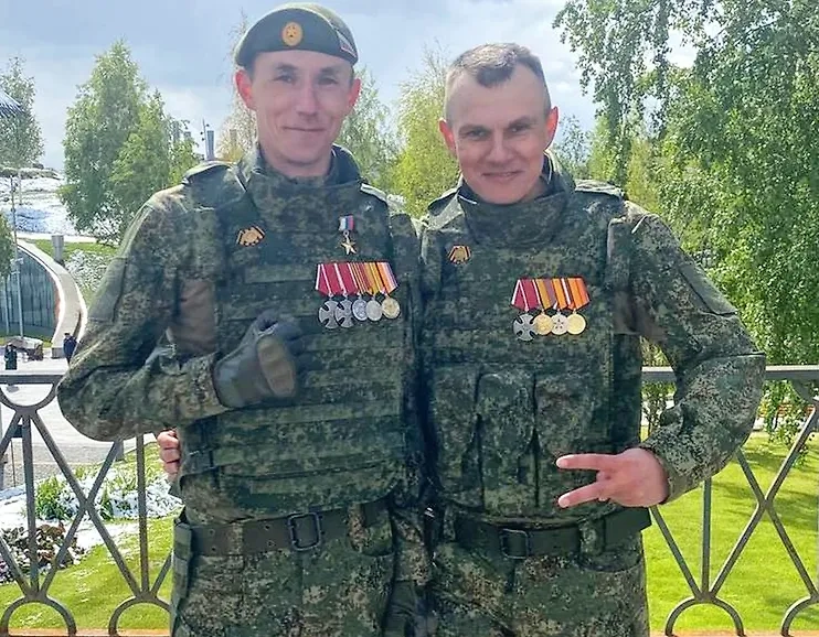 Бойцы ВС РФ Ветер и Адлер. Обложка © личный архив / kp.ru