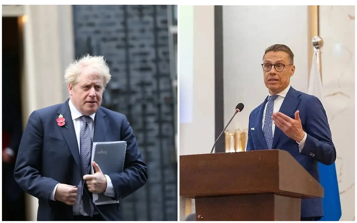 Александр Стубб и Борис Джонсон (справа налево). Коллаж © Life.ru. Обложка © Х / Alexander Stubb / Shutterstock / FOTODOM / I T S