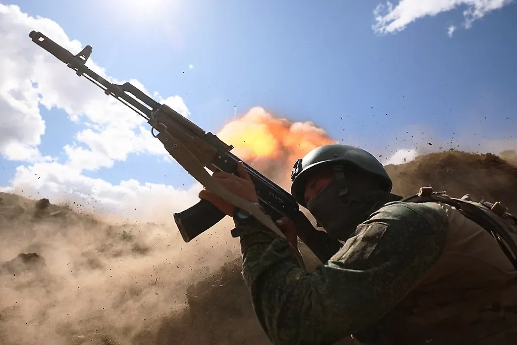 Армия России закрепляется в Константиновке. Обложка © ТАСС / Александр Река