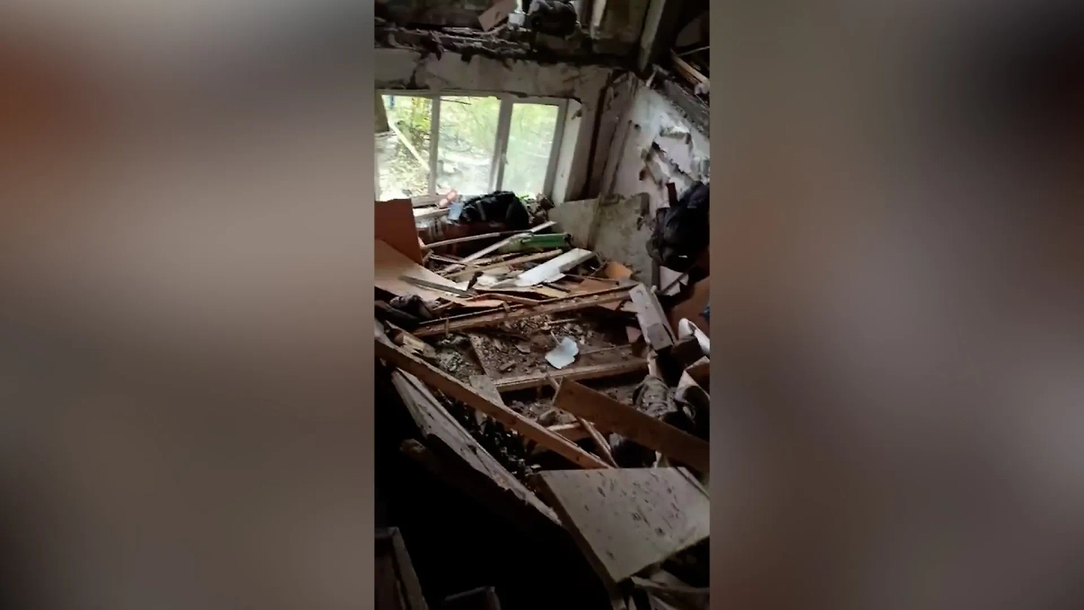 Взрыв газа в жилом доме в Ангарске Иркутской области. Обложка © Telegram / #кобзевнасвязи