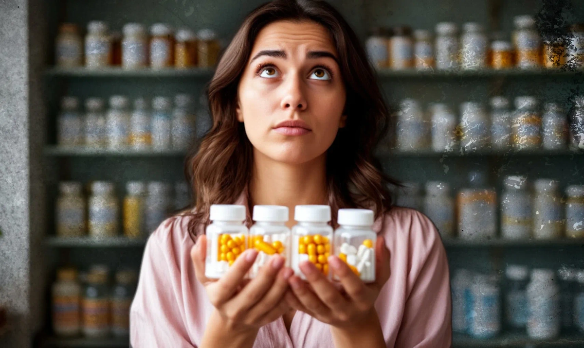 «БАД. Не является лекарственным средством» — вы тоже это видели? Рассказываем, что такое БАД. Обложка © «Шедеврум»