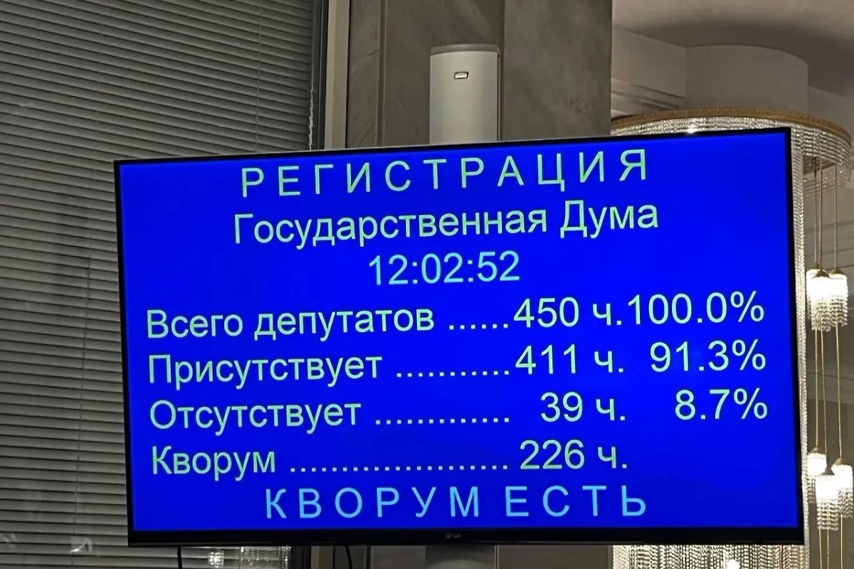 Госдума открыла осеннюю сессию с выступлениями Володина и лидеров фракций. Фото © Life.ru