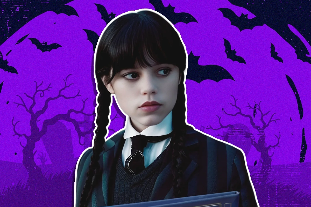 Обложка © Freepik / memetsaputra, © «Уэнздей», режиссёры Тим Бёртон, Джеймс Маршалл и др., сценаристы Альфред Гоф, Майлз Миллар и др. / Kinopoisk