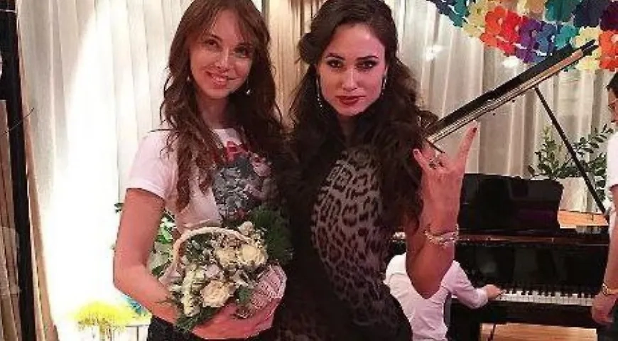 Полина Диброва и Елена Товстик ещё подруги. Фото © Telegram / НеМалахов