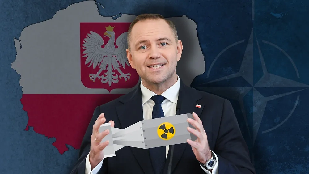 Польша хочет ядерное оружие — а кто ей его даст? Коллаж © Life.ru Фото © ТАСС / ЕРА / KIMMO BRANDT