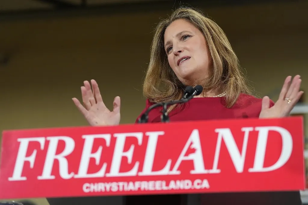 Христи Фриланд. Обложка © ТАСС / Zuma 