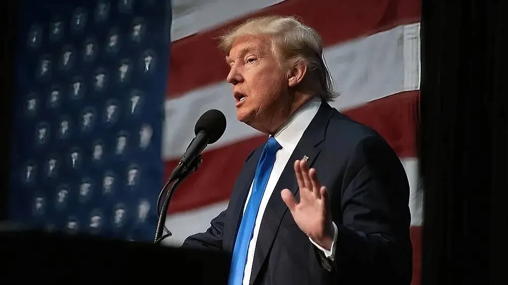 Дональд Трамп. Обложка © Shutterstock / FOTODOM / mark reinstein