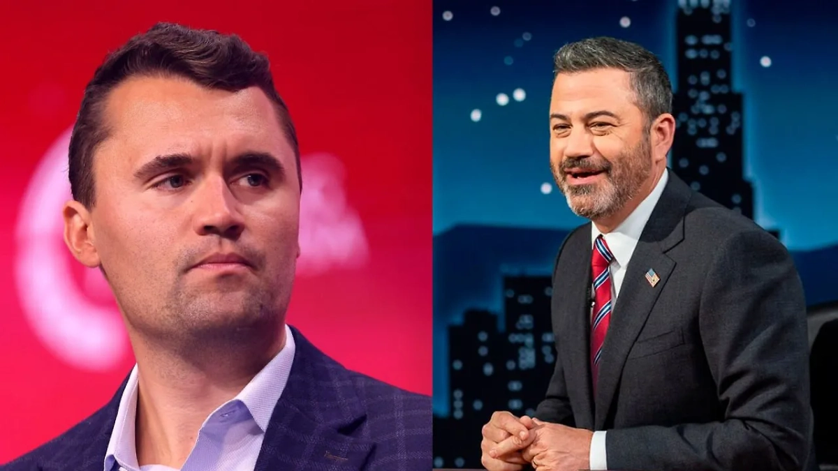 Чарли Кирк, Джимми Киммел. Обложка © Wikipedia / Gage Skidmore, Wikipedia / Erin Scott