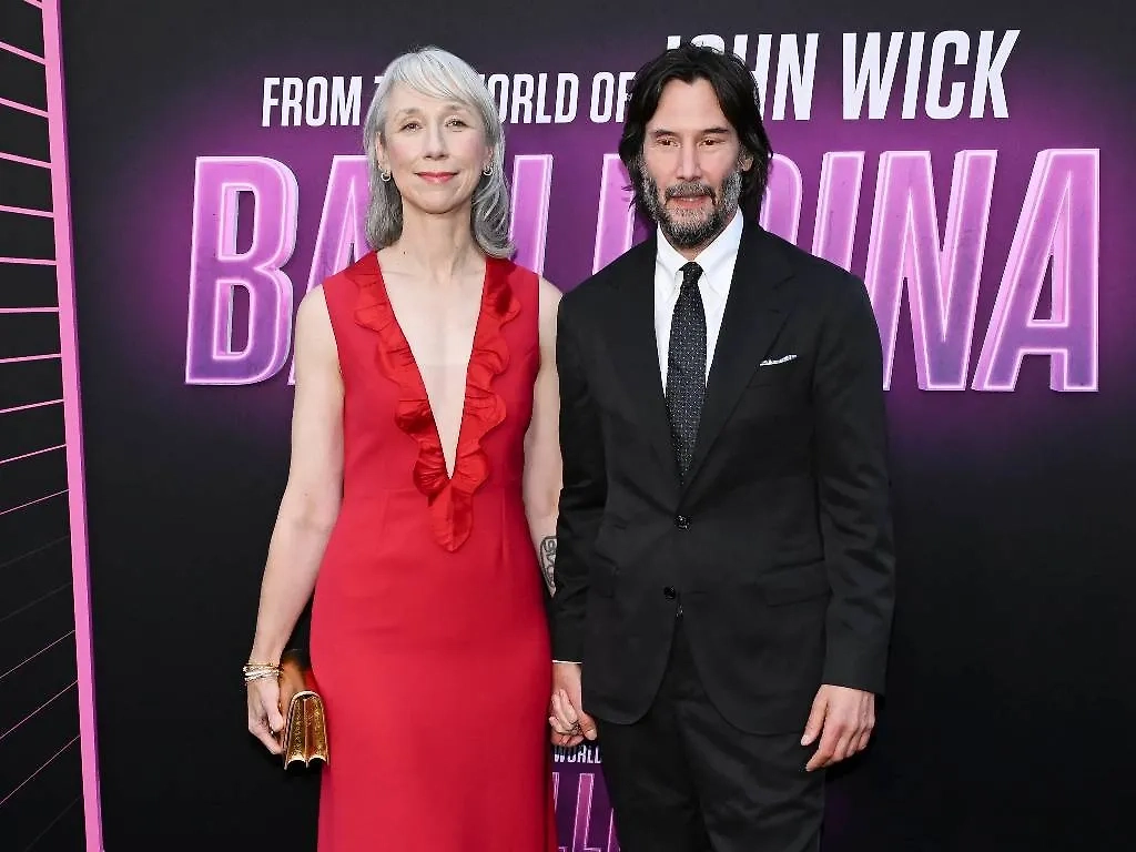 Киану Ривз с Александрой Грант. Обложка © ТАСС / Zuma