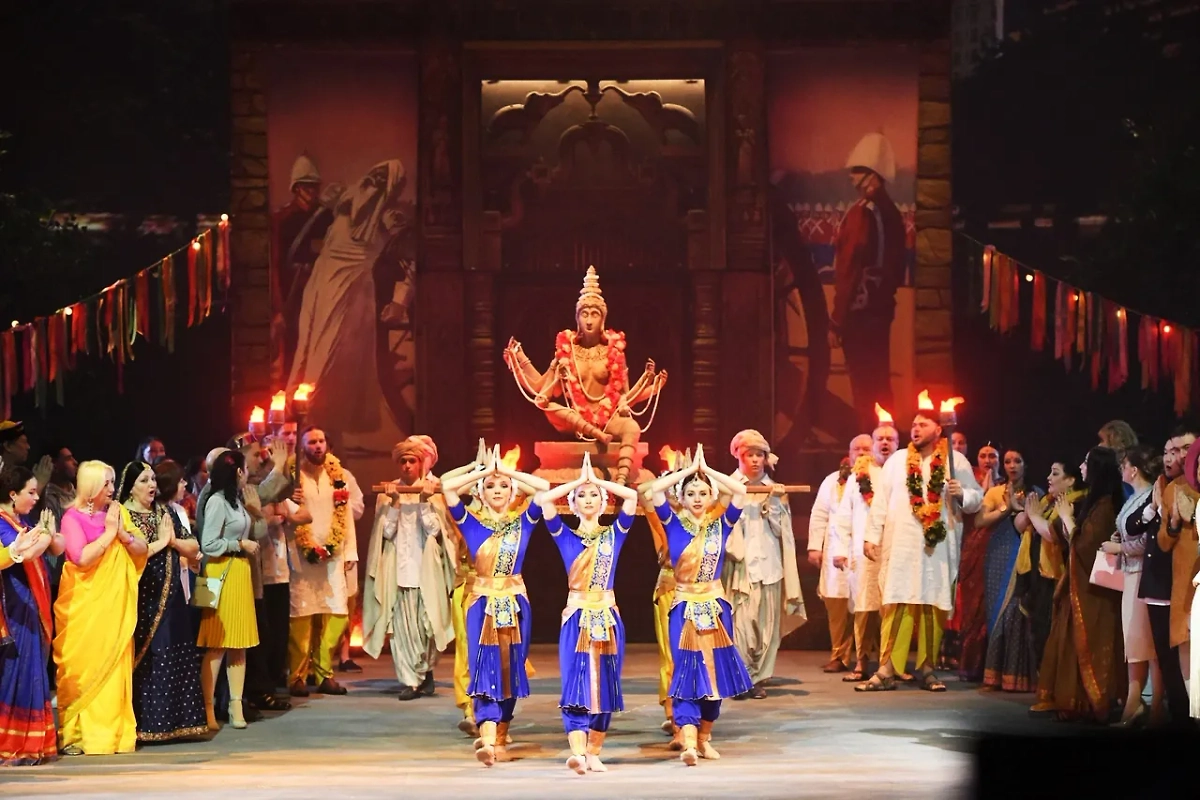 «Лакме». Фото © VK / Красноярский театр оперы и балета