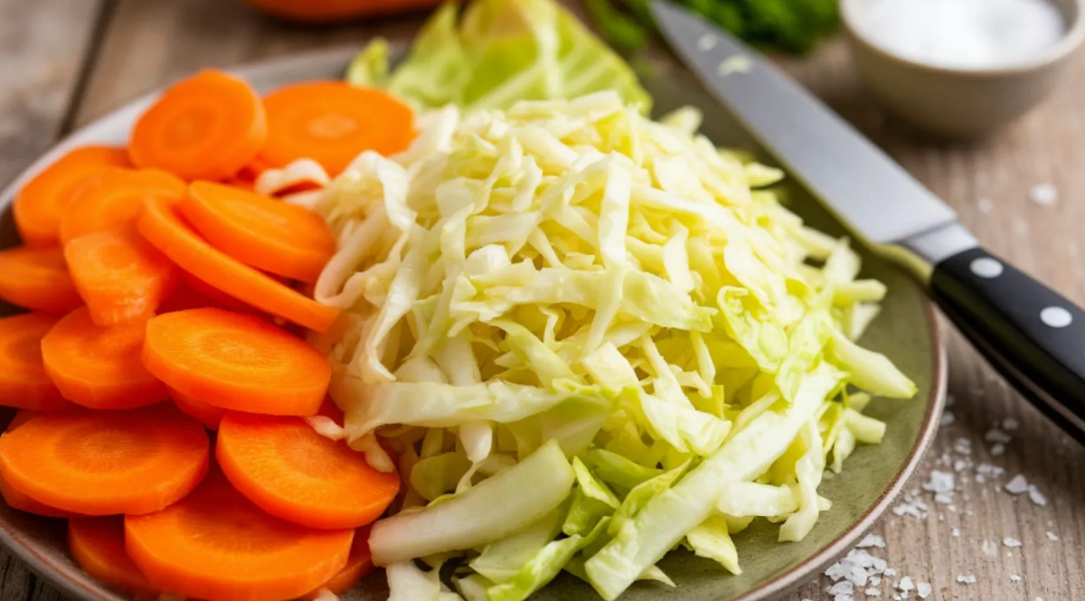 В квашеную капусту можно добавить морковь, клюкву, яблоки. Фото © «Шедеврум»