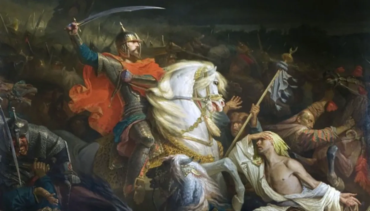 Адольф Ивон. «Куликовская битва». 1859 год © Wikipedia