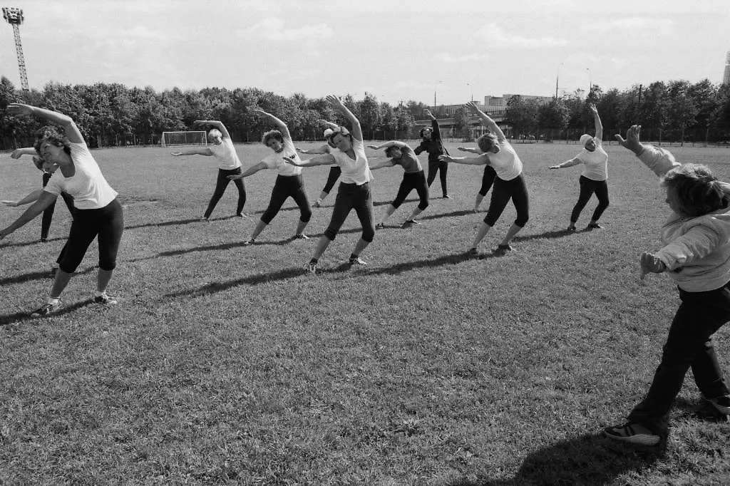 Простые способы поддержания здоровья времён Советского Союза. Фото © ТАСС / Александр Яковлев, Валерий Бушухин
