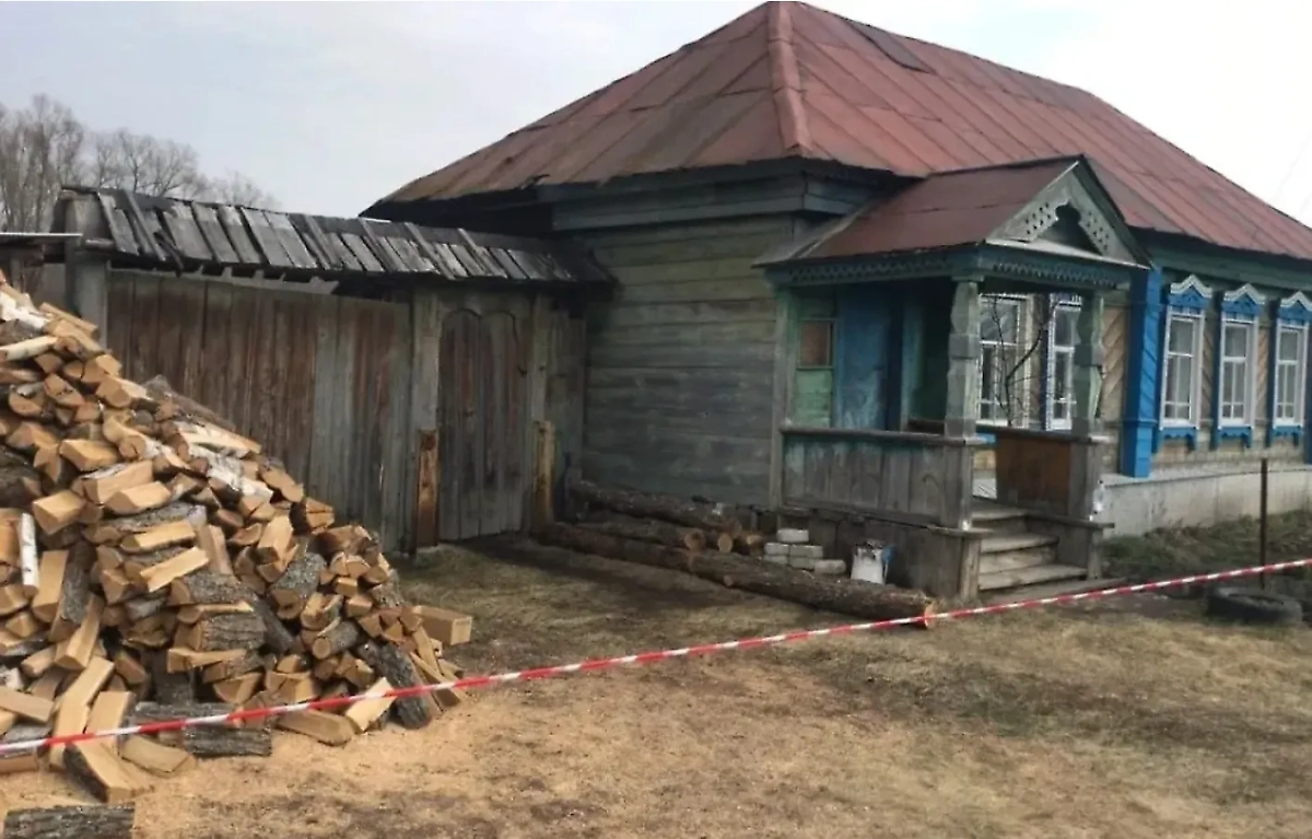 Место убийства школьницы из Тумкино. Фото © Telegram / СУ СКР по Ульяновской области