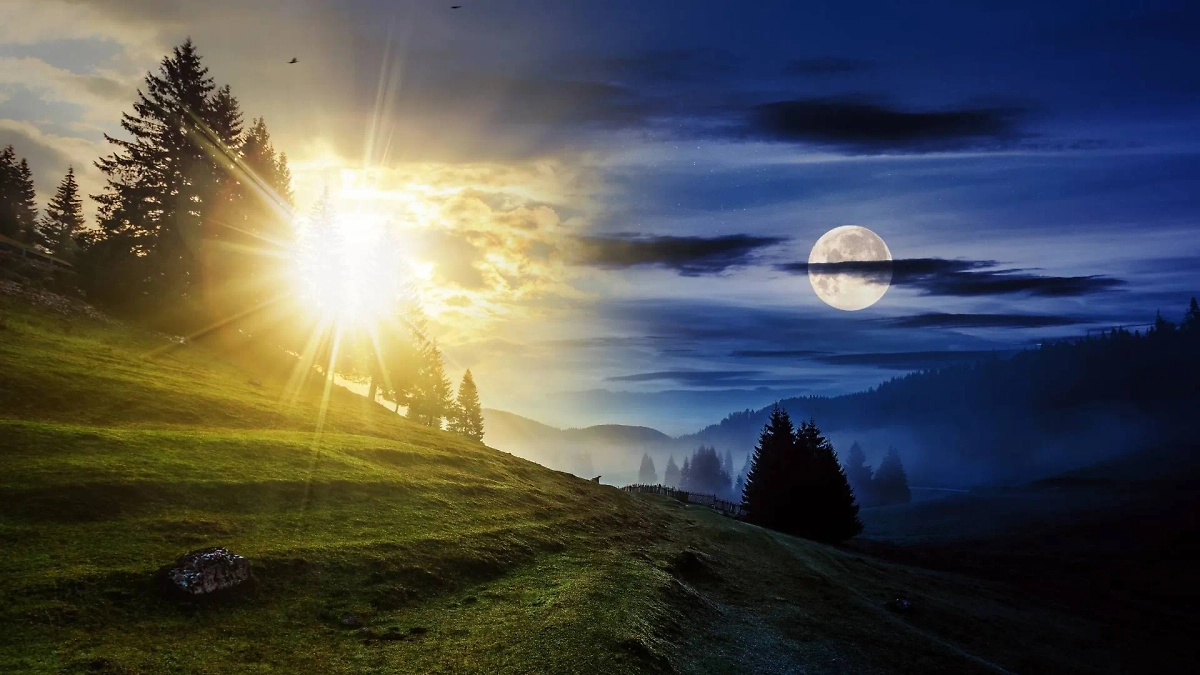 Новолуние в сентябре 2025 года будет проходить в один день с солнечным затмением и за день до равноденствия. Фото © Shutterstock / FOTODOM / Mike Pellinni