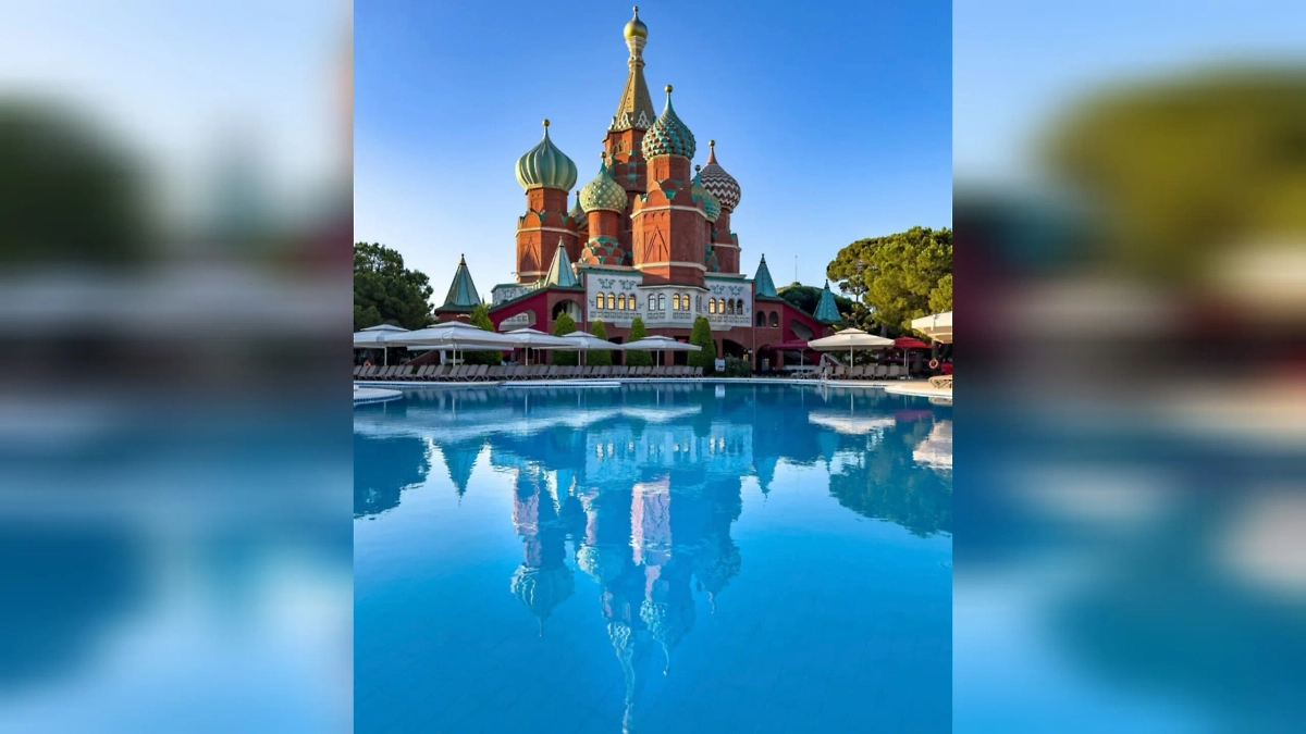 Отель «Кремль» в Турции. Обложка © Instagram (соцсеть запрещена в РФ; принадлежит корпорации Meta, которая признана в РФ экстремистской) / kremlinpalacehotel