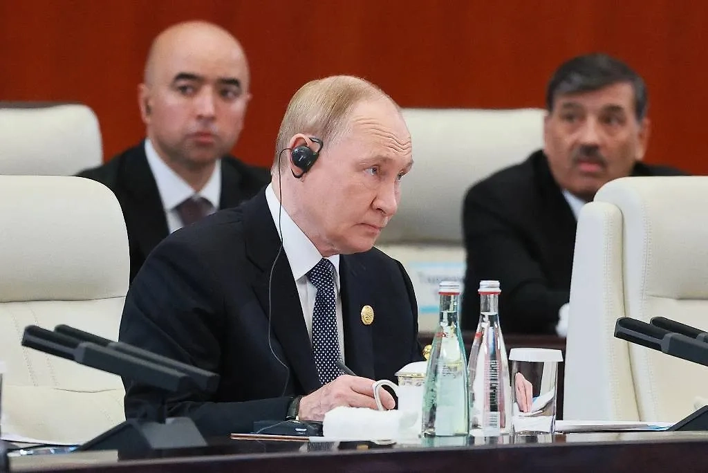 Владимир Путин на саммите ШОС. Обложка © ТАСС/Владимир Смирнов