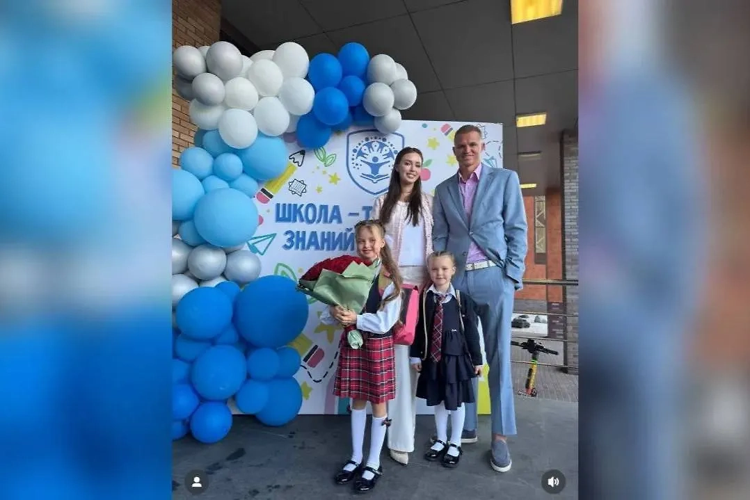 Дмитрий Тарасов когда-то заключил брак с Ольгой Бузовой. Теперь он ведёт в школу своих детей. Фото © Instagram (признан экстремистской организацией и запрещён на территории Российской Федерации) / tarasov23