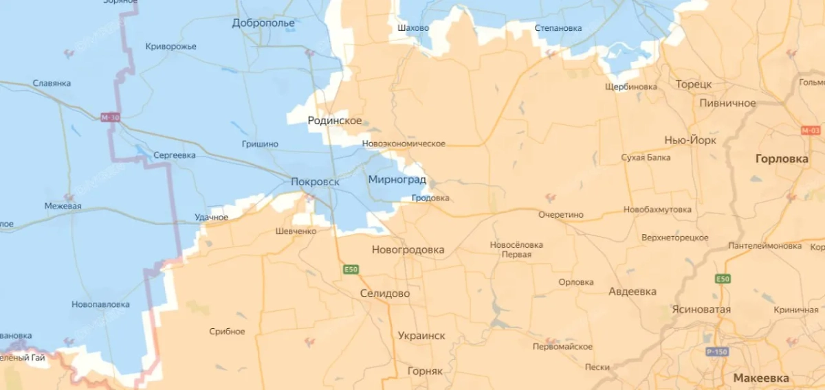 Карта СВО на 2 сентября 2025 года. Фото © DIVGEN 🚩 Карта СВО