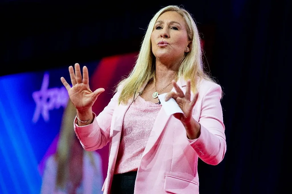 Марджори Тейлор Грин. Обложка © ТАСС / EPA / SHAWN THEW