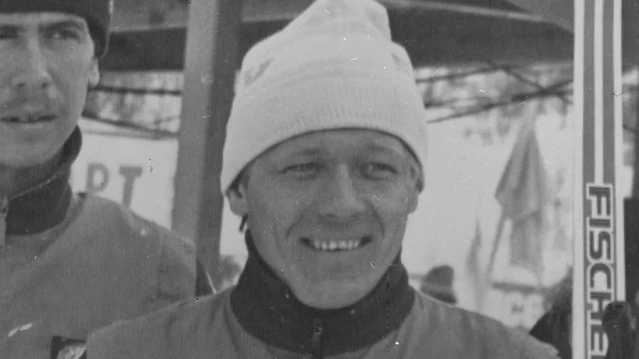 Четырёхкратный чемпион СССР по лыжным гонкам Сергей Сокарёв. Обложка © Фотохроника ТАСС/Семен Майстерман