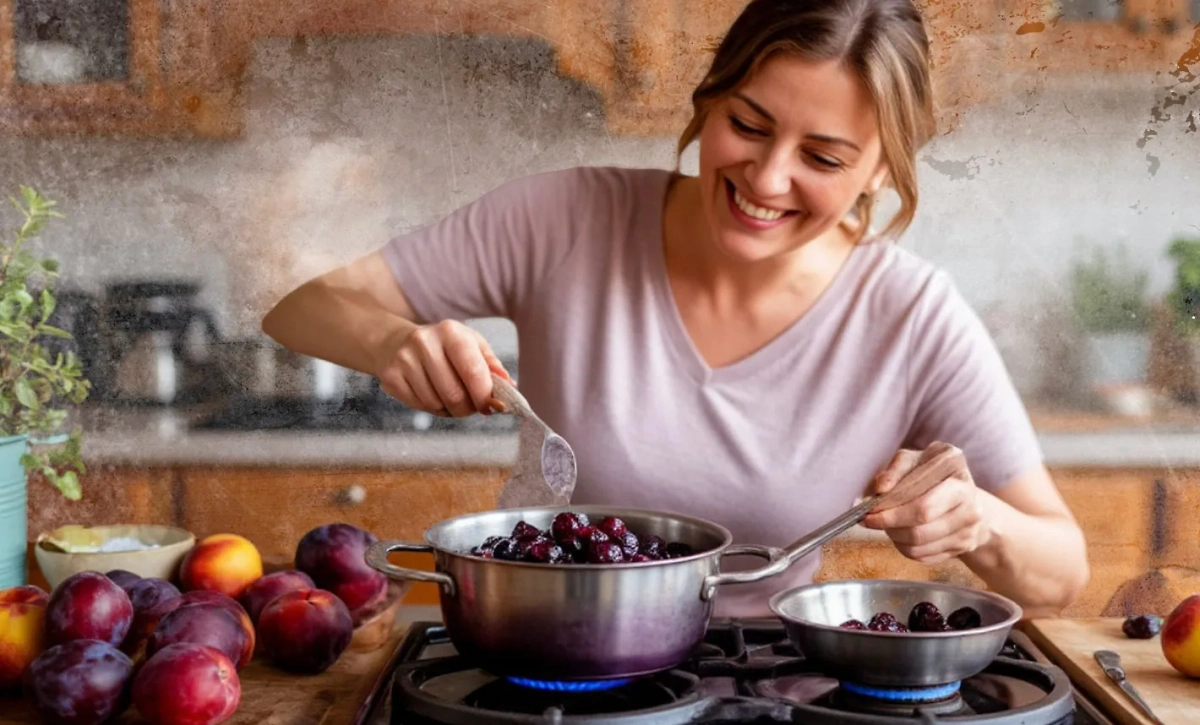 Варенье из сливы пятиминутка: простой рецепт с фото пошагово. Обложка © «Шедеврум»