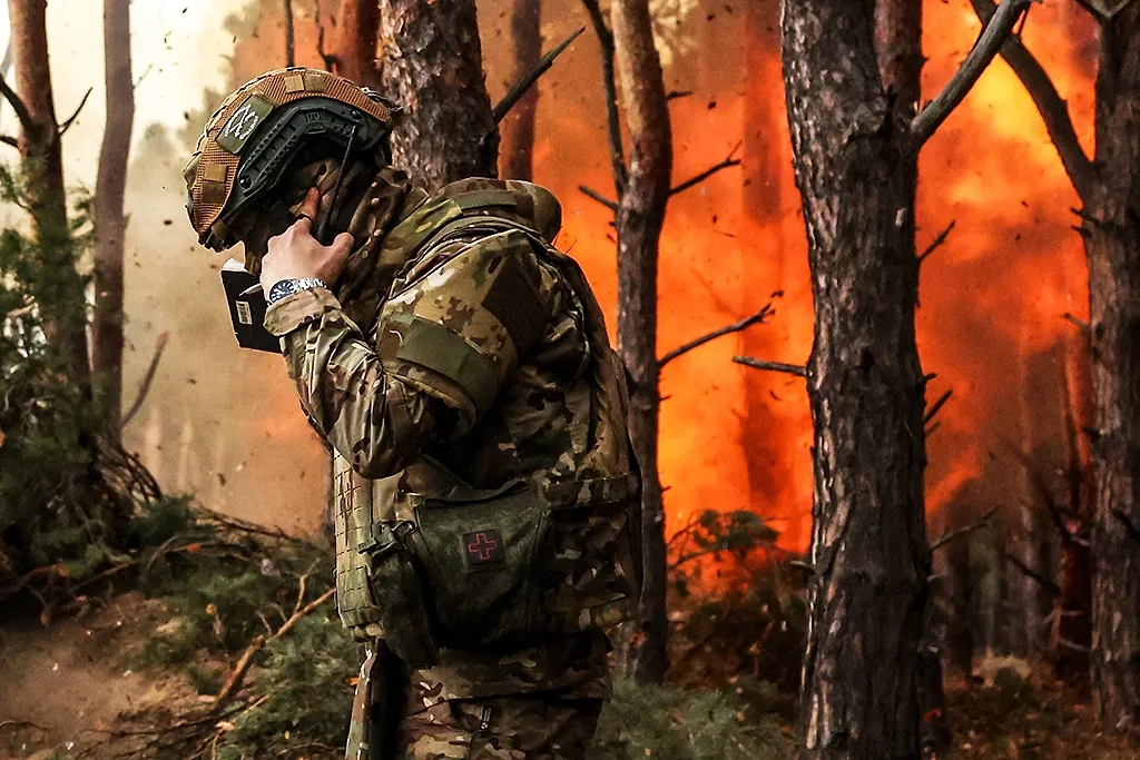 Армия России окружила группировку ВСУ в Сумской области. Обложка © ТАСС / Алексей Коновалов
