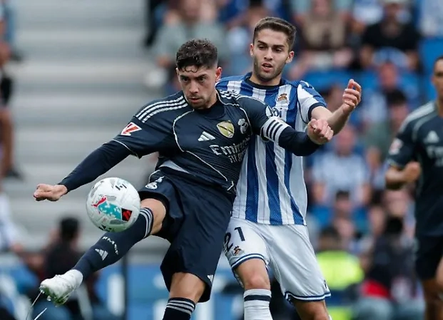 Федерико Вальверде и Арсен Захарян. Обложка © Х / Real Madrid C.F.