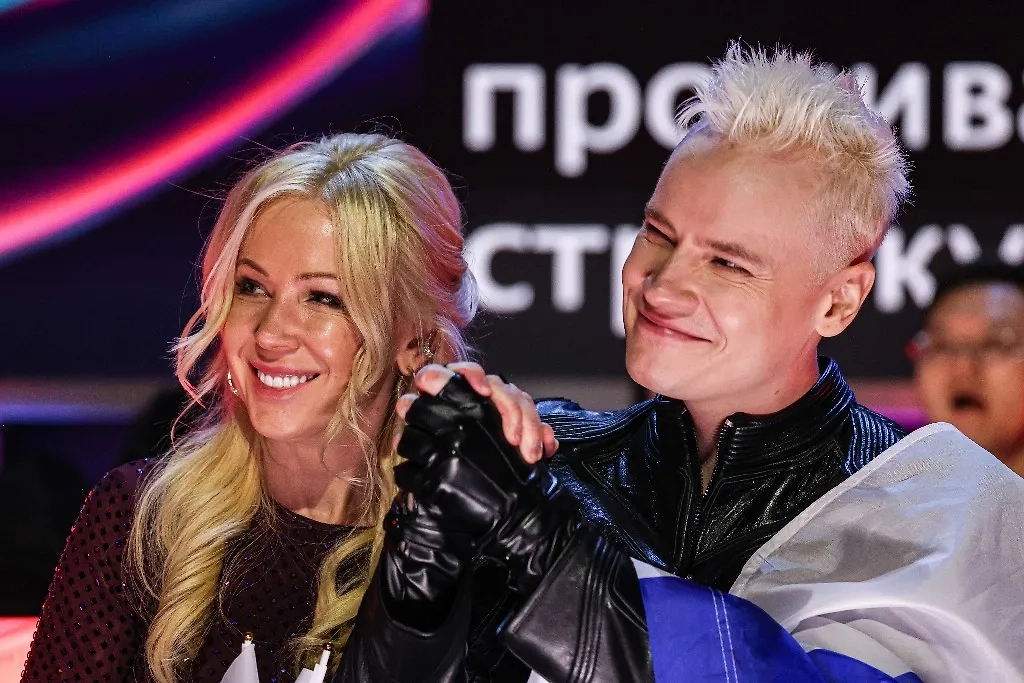 Shaman и Екатерина Мизулина. Обложка © ТАСС / Владимир Гердо