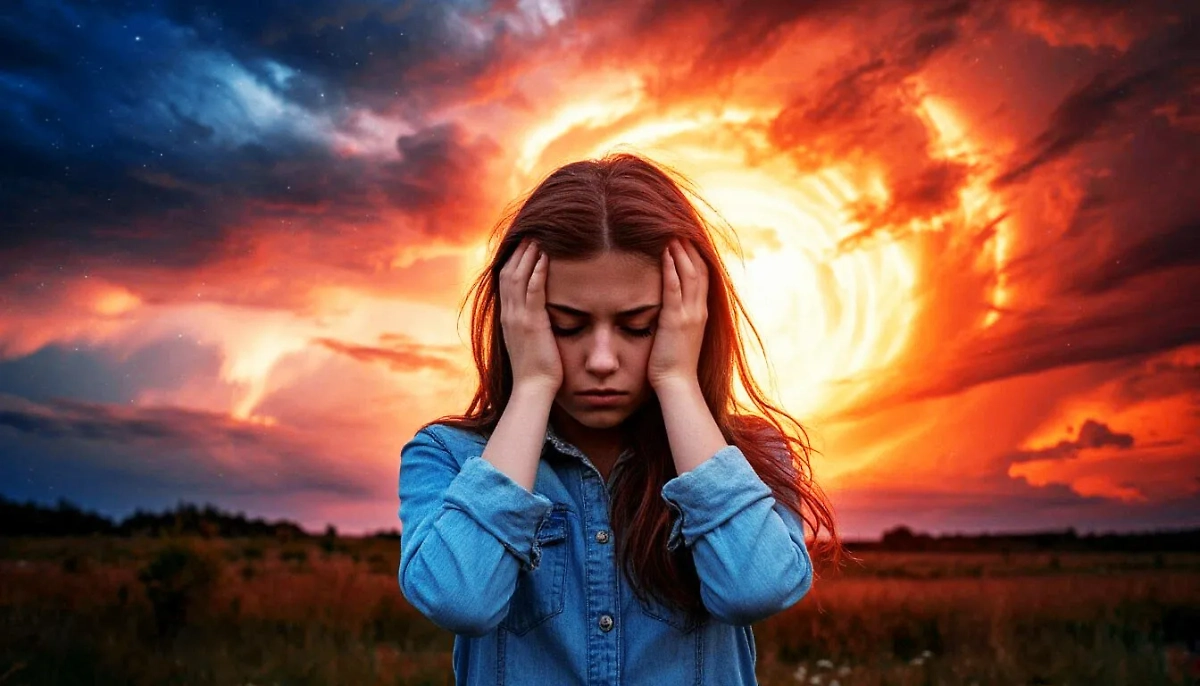 Вспышки на Солнце и здоровье человека: есть ли взаимосвязь и кто в группе риска? Обложка © «Шедеврум»