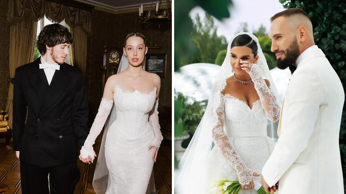 Свадьбы российских звёзд 2025 года: фото и подробности торжеств. Обложка © Instagram (признан экстремистской организацией и запрещён на территории Российской Федерации) / benzogang_tape, © Instagram (признан экстремистской организацией и запрещён на территории Российской Федерации) / borodylia