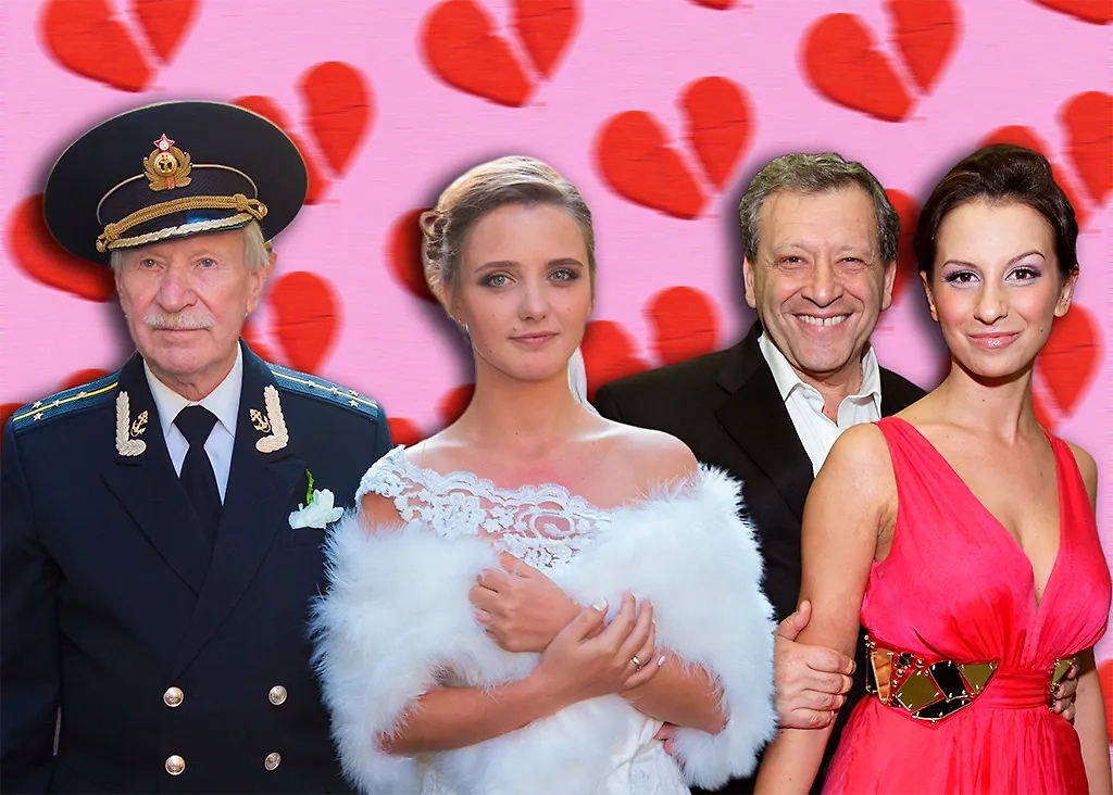 Иван Краско и Наталья Шевель, Борис Грачевский и Анна Панасенко — кто ещё из знаменитостей развёлся из-за разницы в возрасте. Обложка © Коллаж © Life.ru, фото © Shutterstock / FOTODOM / catinrocket, © ТАСС / Руслан Шамуко, Юрий Самолыго