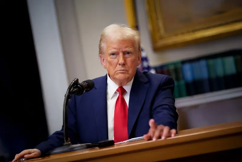 Дональд Трамп. Обложка © Shutterstock / FOTODOM / Brian Jason