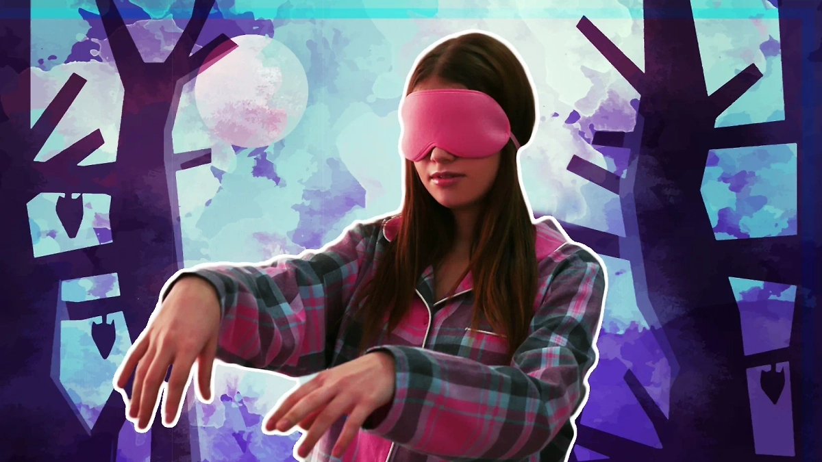 Лунатизм — что это. Обложка © Коллаж © Life.ru, фото © Shutterstock / FOTODOM / Africa Studio, © Freepik